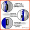 Lámpara Emergencia Solar 1000 lms Luz Led Fría Cálida Dt1612