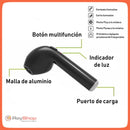 Audífono Manos Libres Auricular Bluetooth Universal Dtej7
