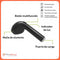 Audífono Manos Libres Auricular Bluetooth Universal Dtej7