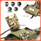 Lámpara Minera Táctica Cabeza 1600 Lms Camuflaje Led T6 Dt45