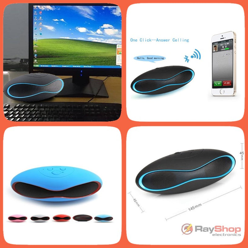 Bocina Speaker Bluetooth Recargable usb Fm mp3 micro Sd BOC14