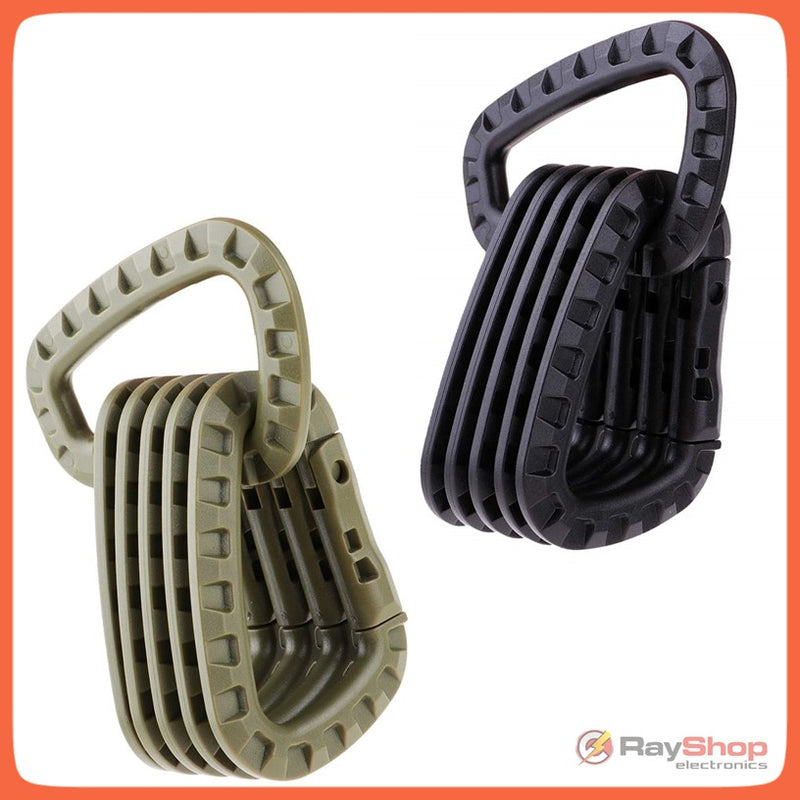 Mosquetones Táctico Militar Gancho Arnés Sistema Molle Calidad Original GJP WZSLK