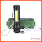 Mini Lámpara Táctica 1200lms Zoom Led Barra Cob Recargable Usb BQ803 / Dt321