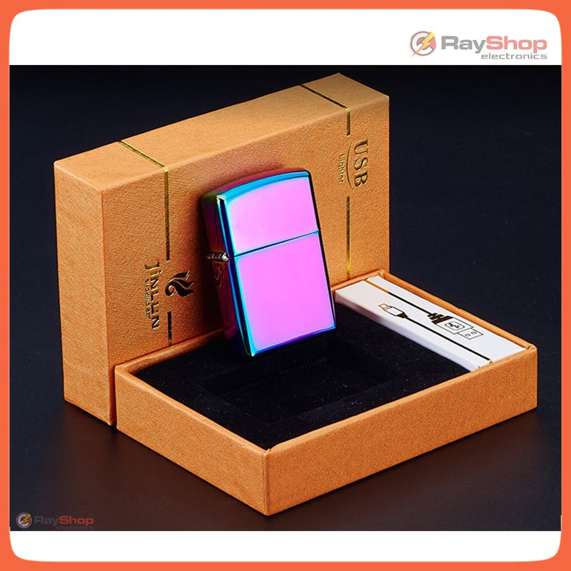 Encendedor Electrónico Recargable Doble Arco Plasma ( Jl217 ) Dt375