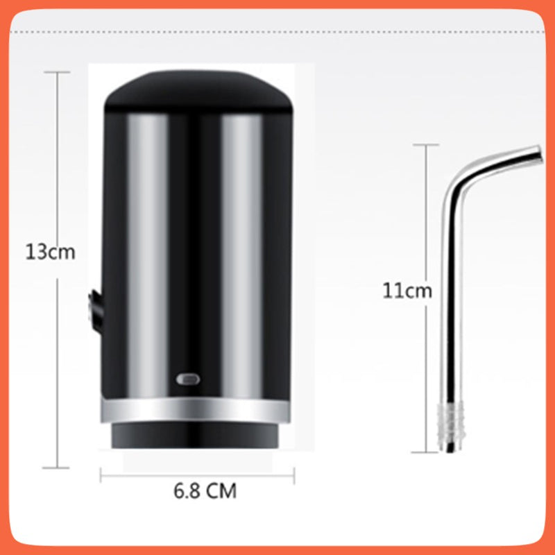 Bomba Dispensador Agua Eléctrico Garrafón Bomba Luz Led Jg29