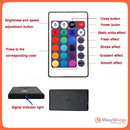 Serie Tira Led Multicolor c/Control remoto Rgb Rollo 5 Metros Luces Decoración Q97-10
