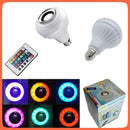 Bocina Bluetooth Foco Led Multicolor Control Remoto L5907