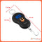Báscula Digital Portátil Gancho Colgante 50 Kg Equipaje 742e