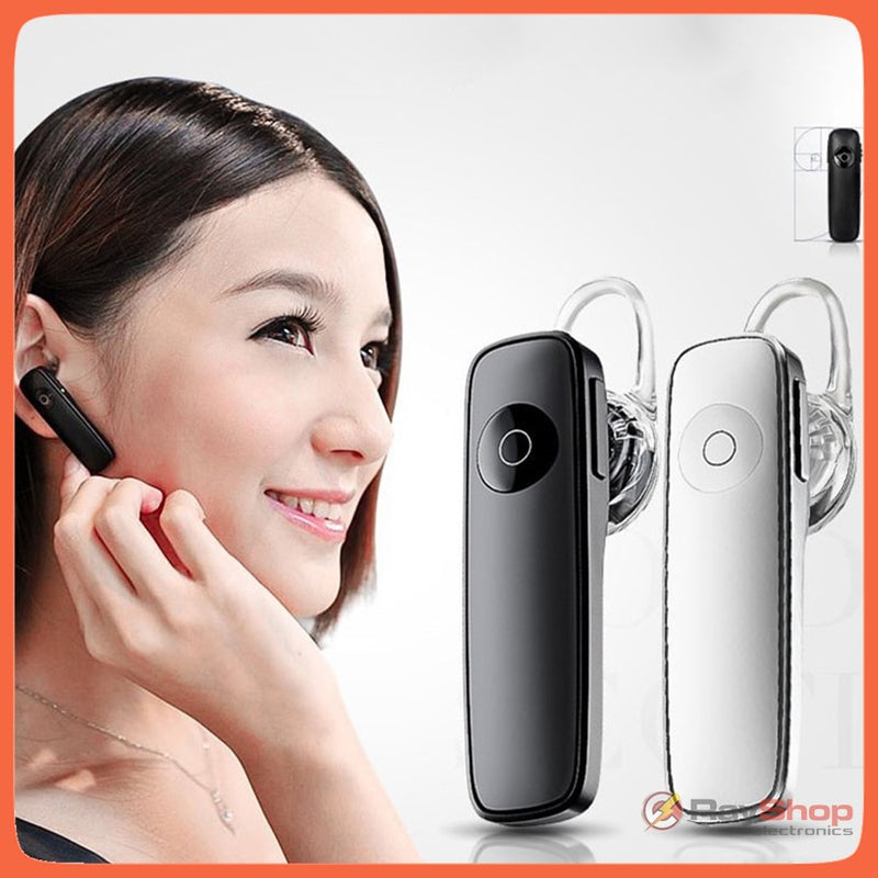 Audífono Manos Libres Bluetooth Universal Gancho Oreja E135