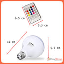 Bocina Bluetooth Foco Led Multicolor Usb Remoto 700lms L6402
