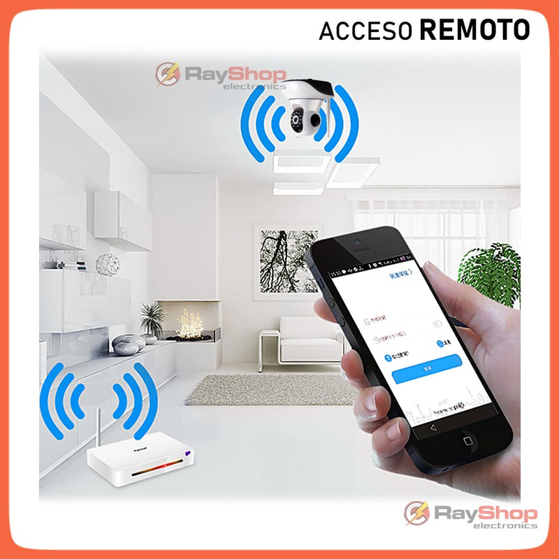 Cámara Robótica Sensor Wifi Micrófono Habla Escucha App Jk85