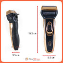 Rasuradora 3 En 1 Barba Cabello Nariz Oido Recargable Dt559