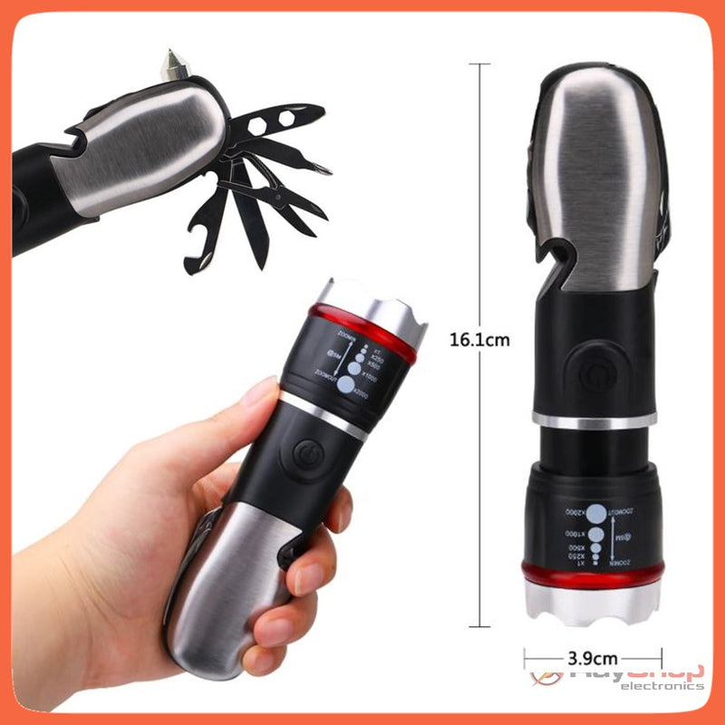 Lámpara 3000 Lms Táctica Multiuso Comando Light Como TV D175