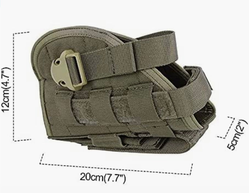 Funda Arma Pistola Universal sistema molle G1043
