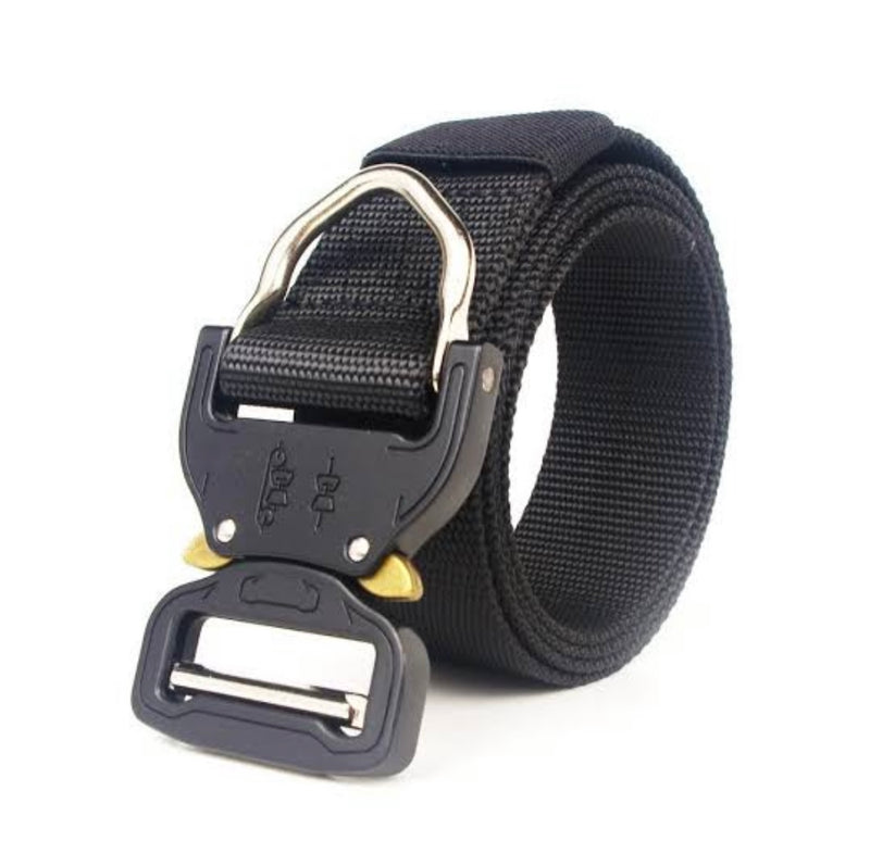 Cinturon tactico hebilla ancha con gancho SZ01