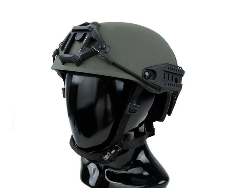 kit de montaje de riel para casco, CON BASE CAMARA W3-MT