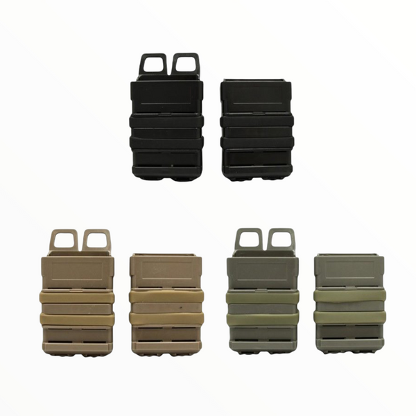 Porta cargador para M4 rígido 2 piezas sistema molle PJ277