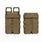 Porta cargador para M4 rígido 2 piezas sistema molle PJ277