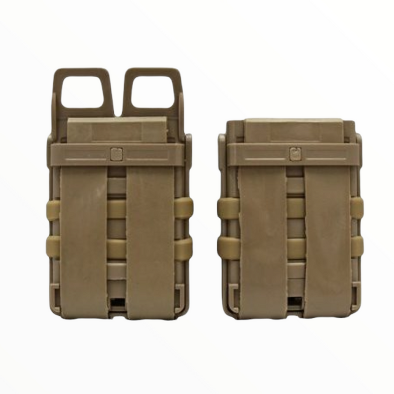 Porta cargador para M4 rígido 2 piezas sistema molle PJ277