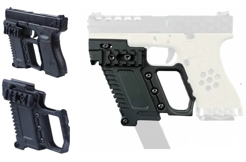 Empuñadura Tactica Glock Con Porta cargador PJ317