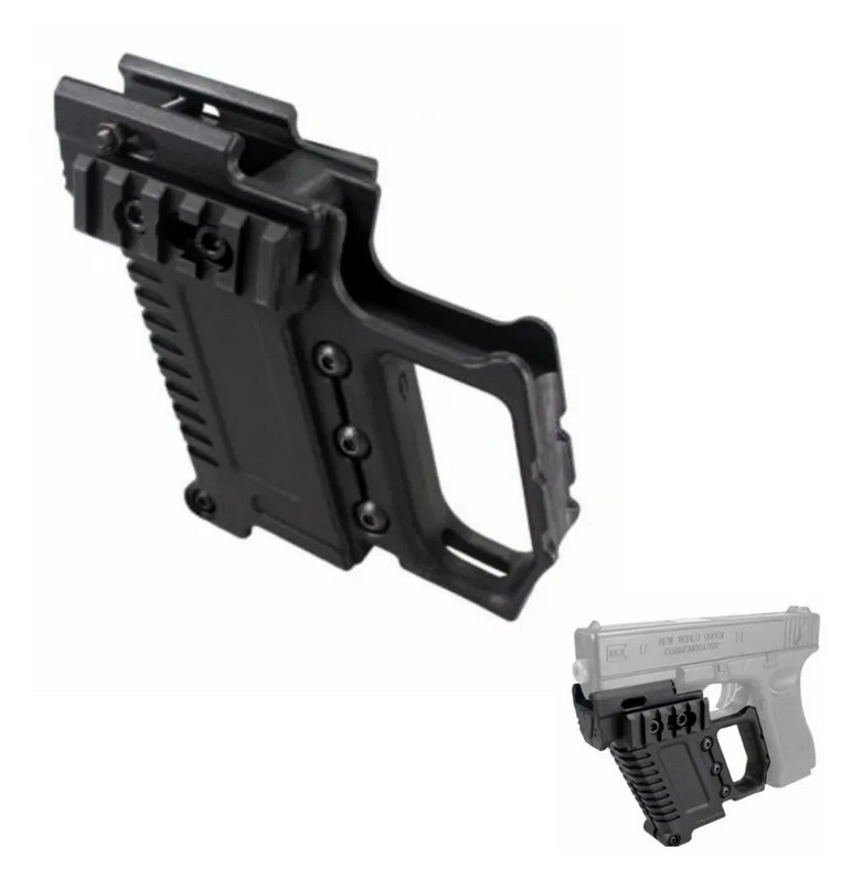Empuñadura Tactica Glock Con Porta cargador PJ317