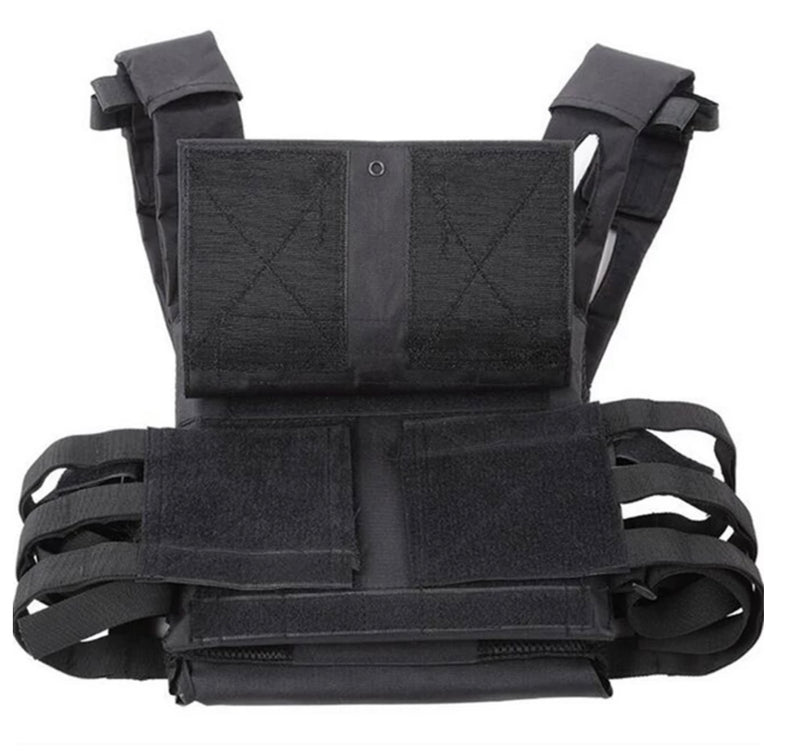 Chaleco porta placas velcro y sistema molle PJ342