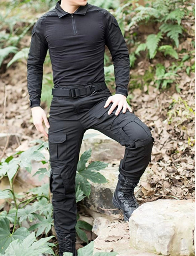 UNIFORME COMPLETO playera+pantalón porta coderas y rodilleras (no incluidas) PJ487