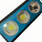 Lampara emergencia + panel solar + reflector satelital + power bank T030