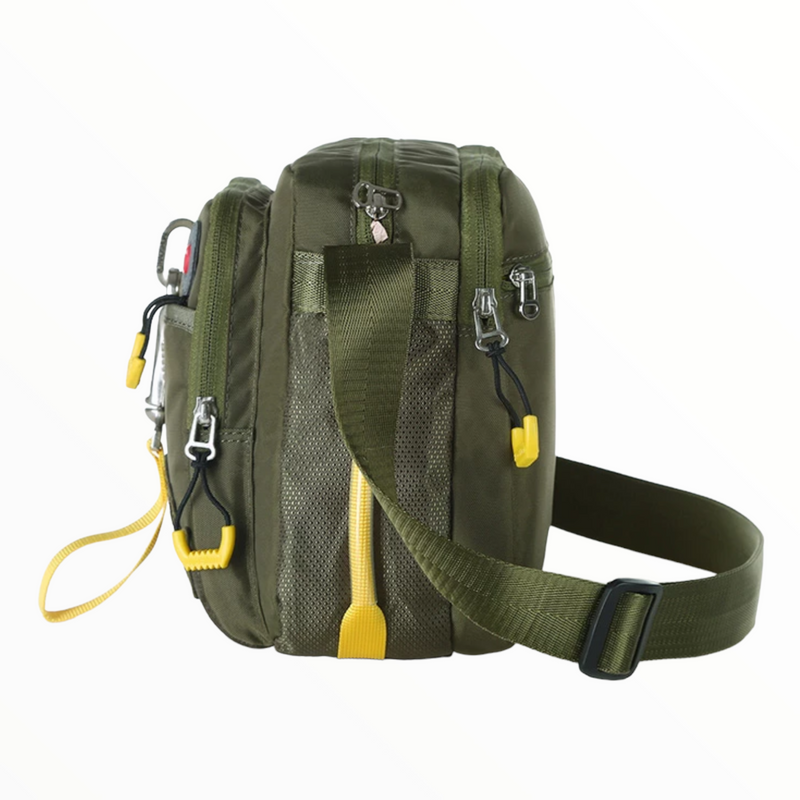 Mariconera 8Lts, All fashion (casual), +compartimentos, candado seguridad G1124