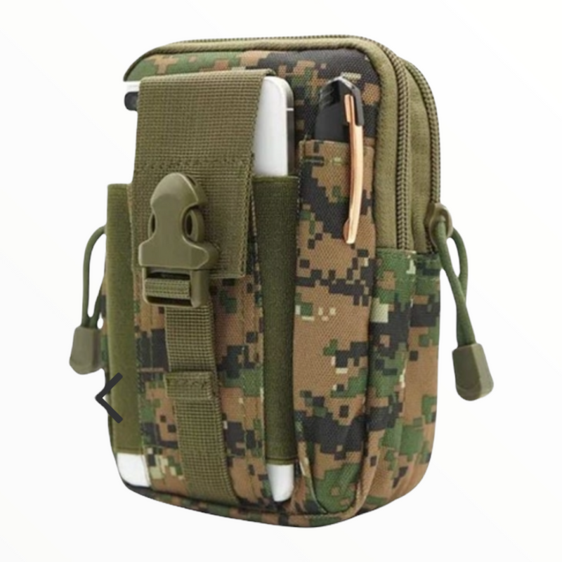 Bolso Molle Pouch c/CORREA AJUSTABLE !! (Mariconera), como 8031s Luting BB-86
