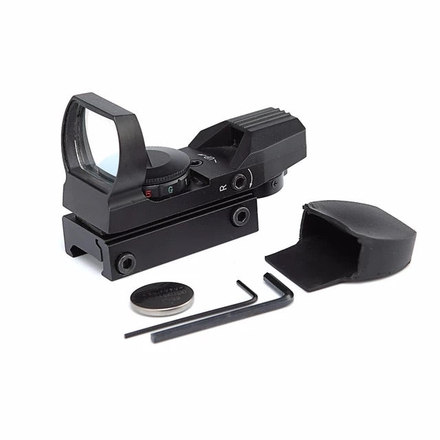 KINGSCOPE mira de punto rojo 4 reticles mira de pistola Reflex mira para Airsoft Pistola escopeta con 11/22 mm Sn049