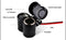 Cargador Usb Motocicleta, Encendedor, Celular Gps Mtc06
