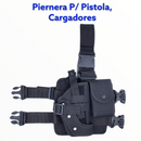 Piernera 2 en 1: Pistola y Porta cargadores, calidad Sn037