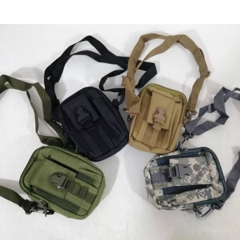 Bolso Molle Pouch c/CORREA AJUSTABLE !! (Mariconera), como 8031s Luting BB-86