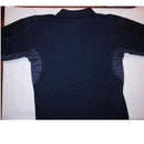 Polo Manga Larga TELA LICRA Deportiva Uniforme Parches Sn174