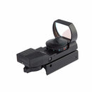 KINGSCOPE mira de punto rojo 4 reticles mira de pistola Reflex mira para Airsoft Pistola escopeta con 11/22 mm Sn049