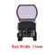 KINGSCOPE mira de punto rojo 4 reticles mira de pistola Reflex mira para Airsoft Pistola escopeta con 11/22 mm Sn049