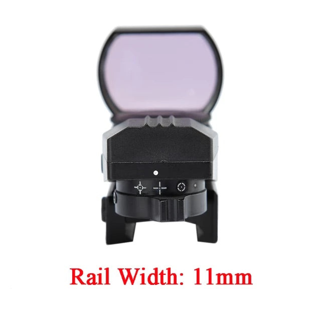 KINGSCOPE mira de punto rojo 4 reticles mira de pistola Reflex mira para Airsoft Pistola escopeta con 11/22 mm Sn049