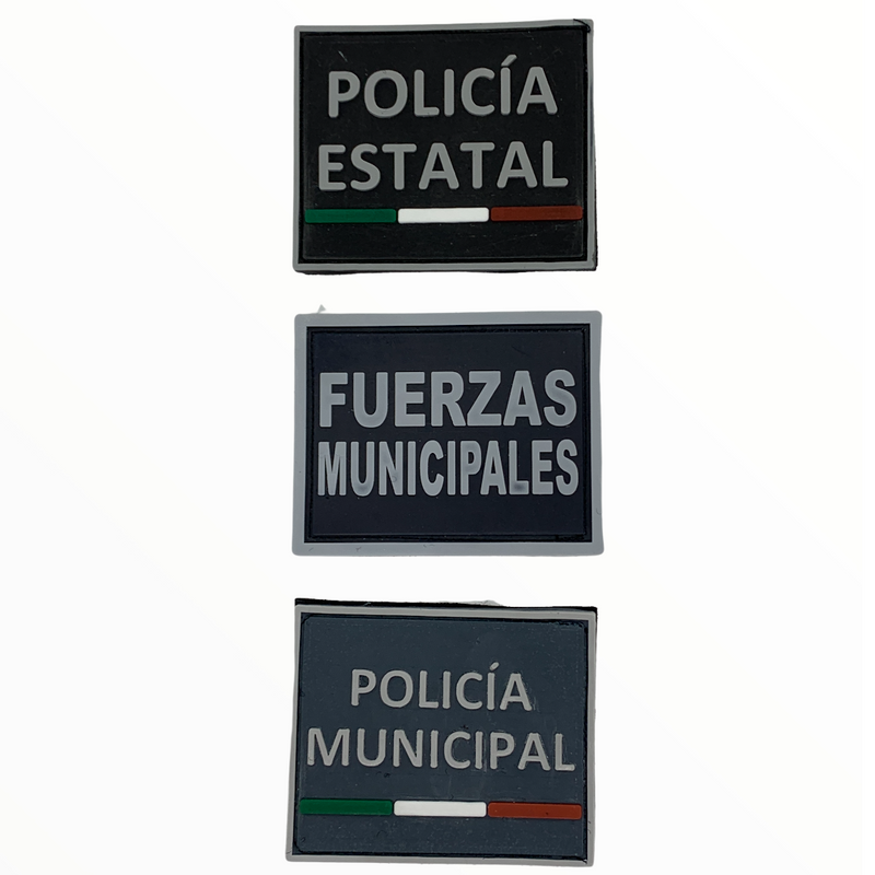 Parche Plástico Velcro Bandera Táctico Gotcha Insignia GJP Qz00