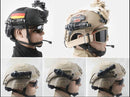 Picatinni abrazadera para lámpara, laser de Casco tactico, gotcha Sn014 / PJ675