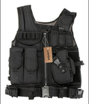 Chalecos Tacticos Porta Placa Militares Policias Gotcha BB206 PJ171