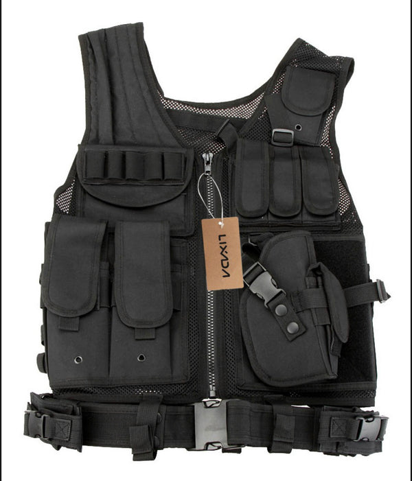 Chalecos Tacticos Porta Placa Militares Policias Gotcha BB206 PJ171