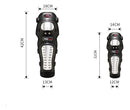 Protector De Rodilla y Codo Para Motocicleta, bicicleta M110