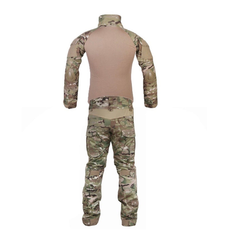 Playera (c/coderas) + Pantalón (c/rodilleras) : Uniforme Táctico Rip Stop VER VIDEO!! GJWF