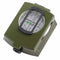 Brújula militar supervivencia profesional, caratula florecente, +Funda, brújula geológica, +tablas reverso Pj185