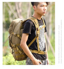 Mochila impermeable, muchos compartimientos, diseño original, 45 Lts GJ638