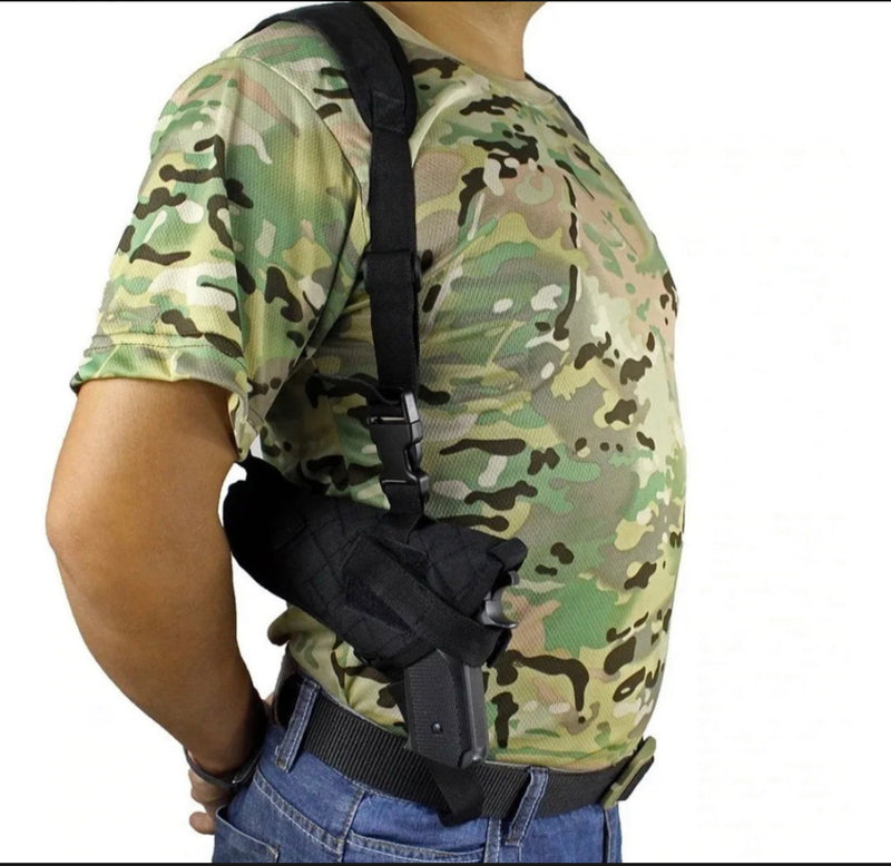 Pistolera Sobaquera Funda Táctica Para Pistola y Porta cargador BB-20-1
