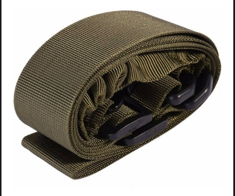 Portafusil tactico Bungee 2 PUNTOS militar, policía, caza PJ028
