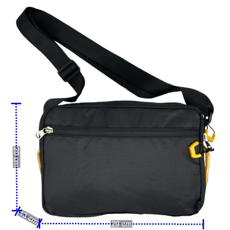 Mariconera 8Lts, All fashion (casual), +compartimentos, candado seguridad G1124