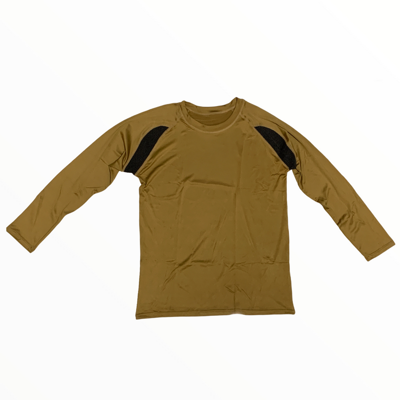 Playera manga larga de Licra (súper flexible) deportiva, fresca, Gym, manga corta X260